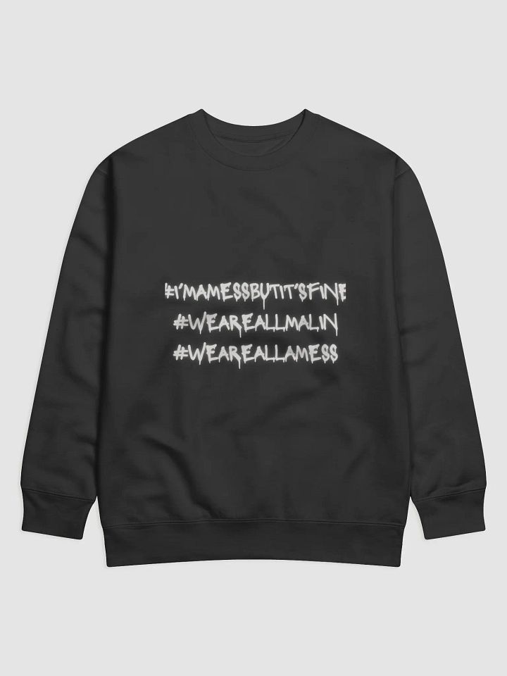 Malinmakesamess - Sweater we are all a mess product image (1)