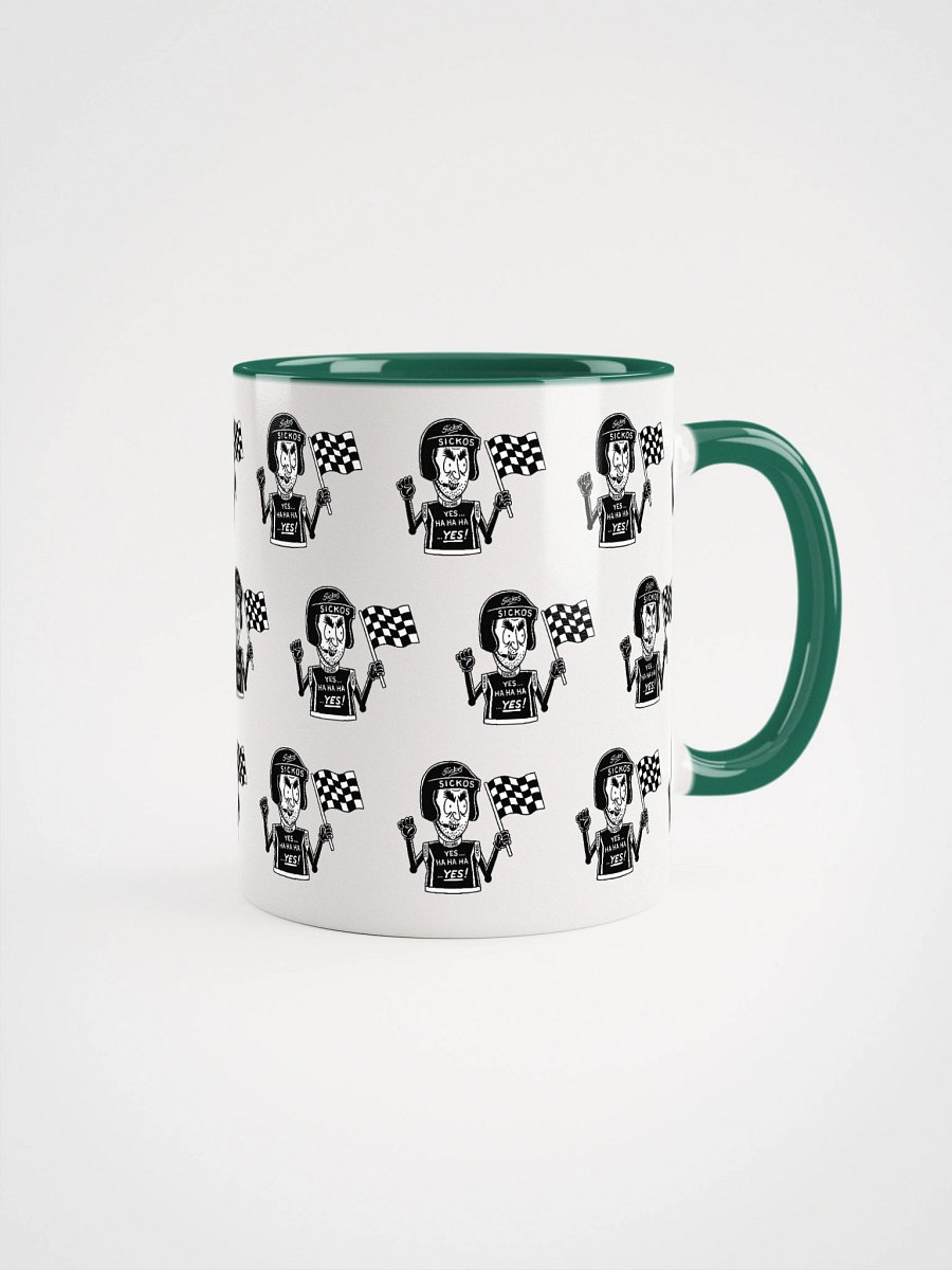 Sickos Racecar Driver Mug (2 Sizes, 10 Colors) product image (1)
