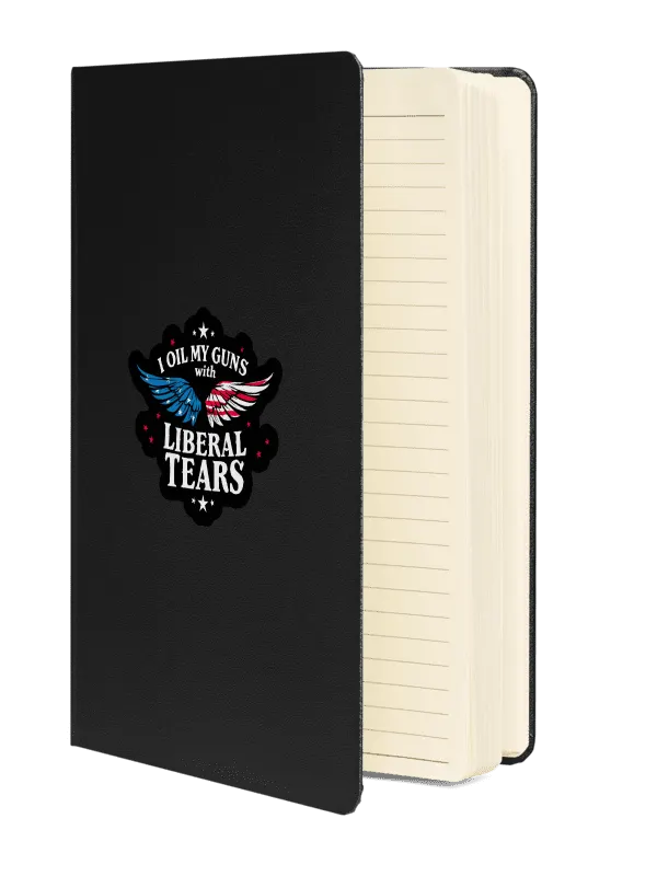 Hardcover Notebook: Liberal Tears Gun Oil product image (3)