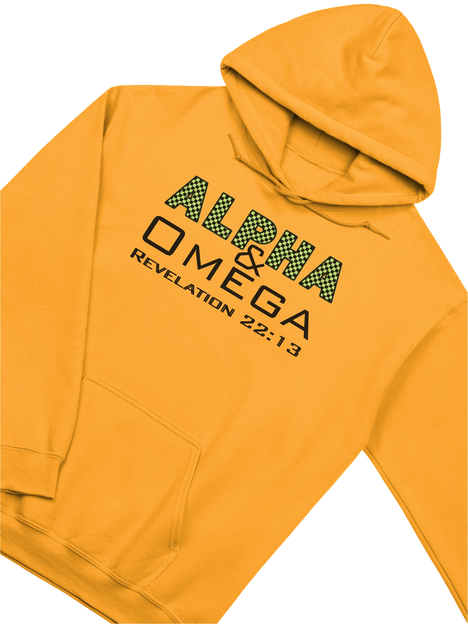 Alpha & Omega Christian Gildan Hoodie | Jesus Christ Faith Apparel | Inspirational Bible Verse Hoodie for Believers product image (4)