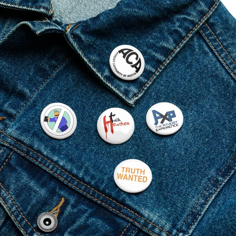 The Atheist Community of Austin Pins product image (16)
