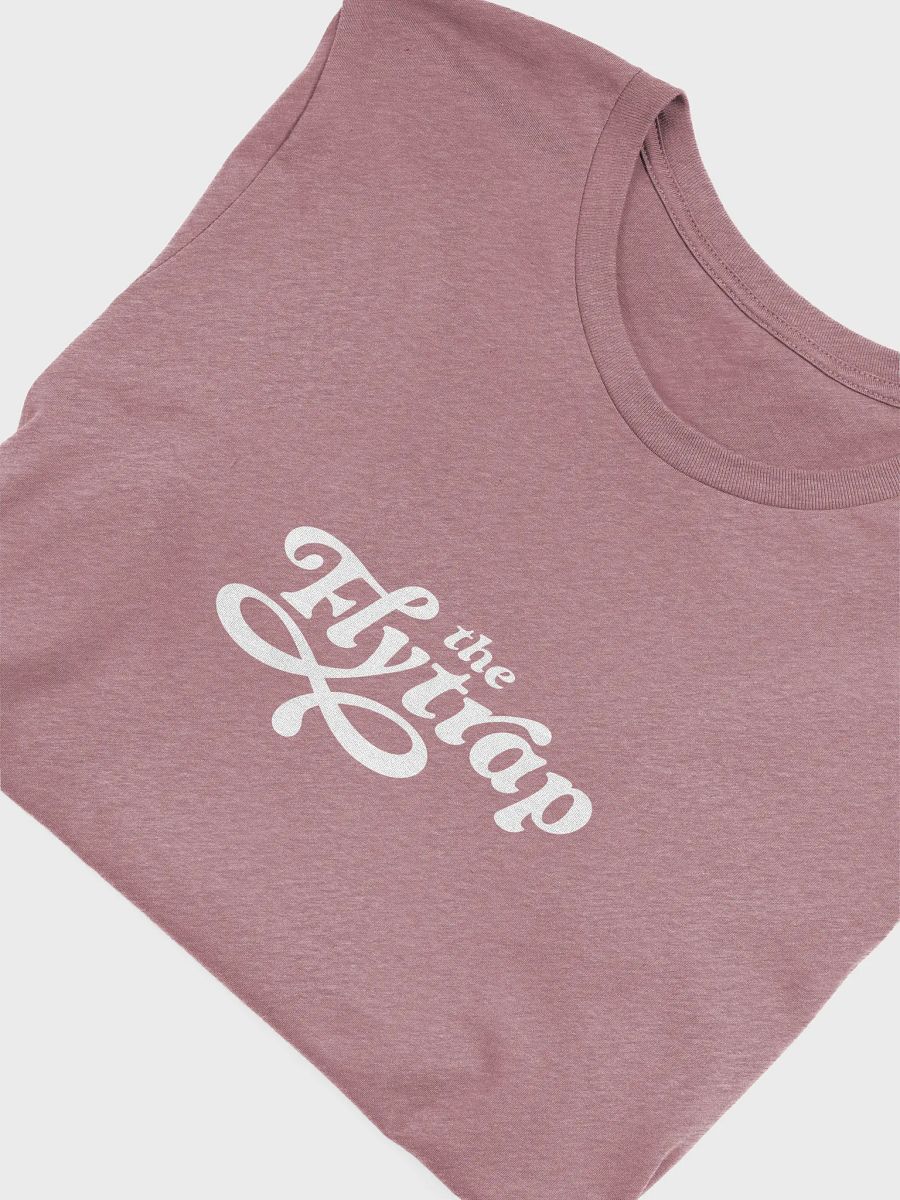 Flytrap unisex comfy tee - white logo product image (50)