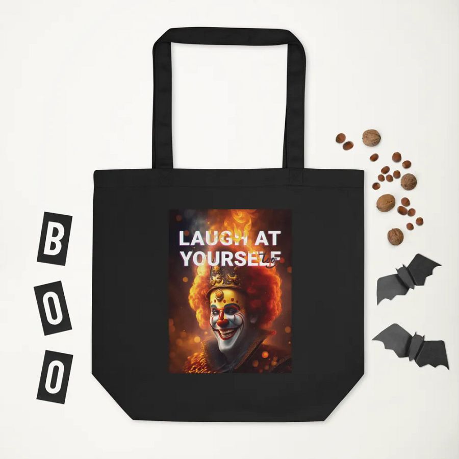 Laugh at yourself too - Clown in fire product image (3)