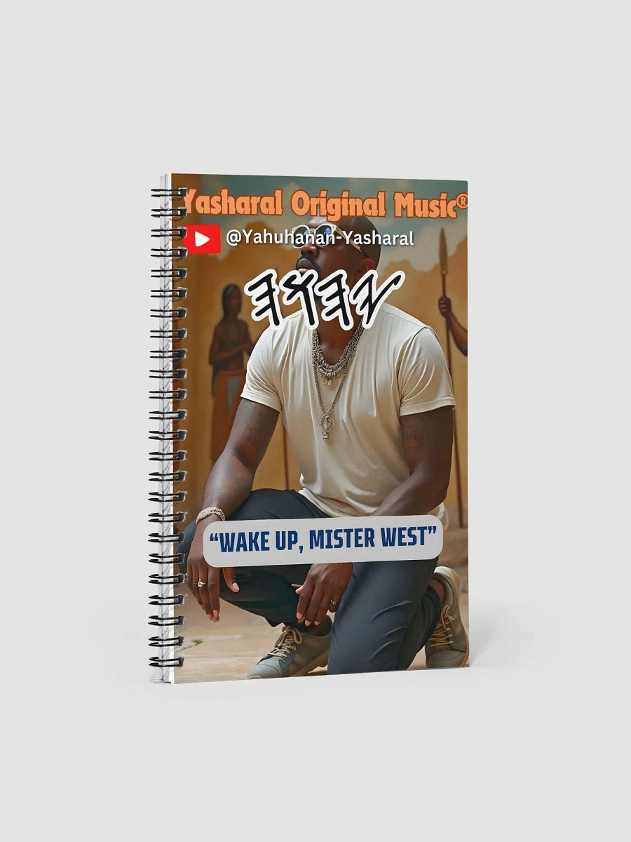 Yasharal Original Music: Wake Up, Mister West Notebook product image (3)