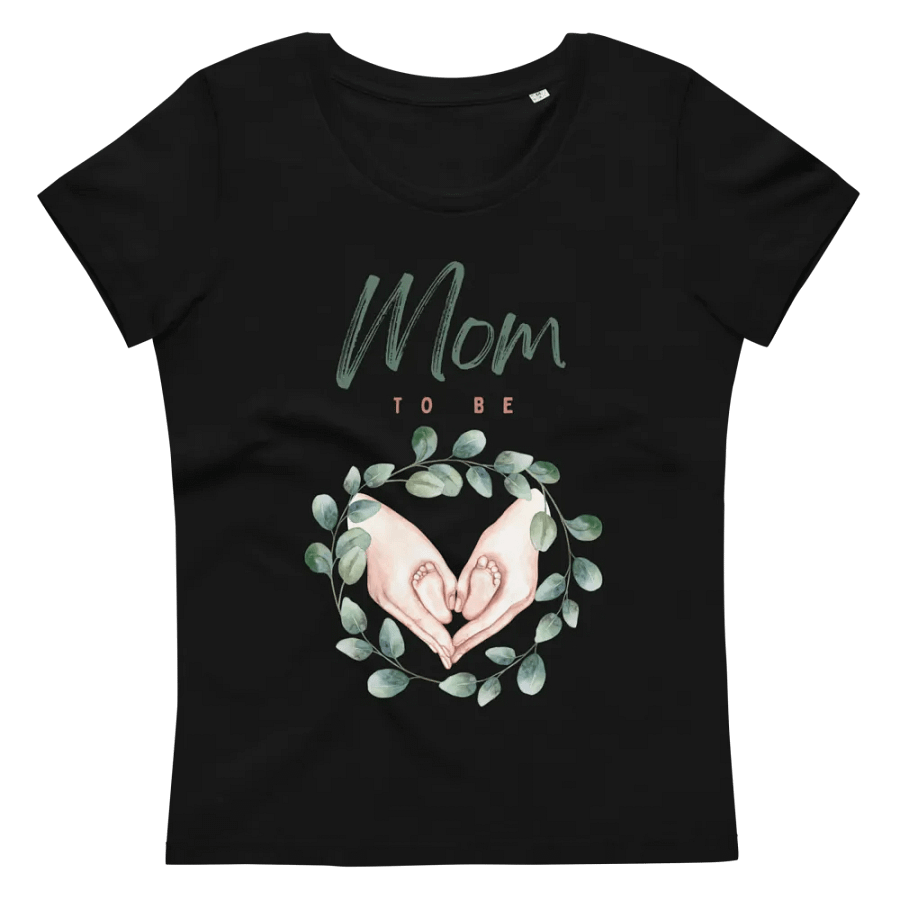 Mom-To-Be Watercolor Love Tee product image (3)