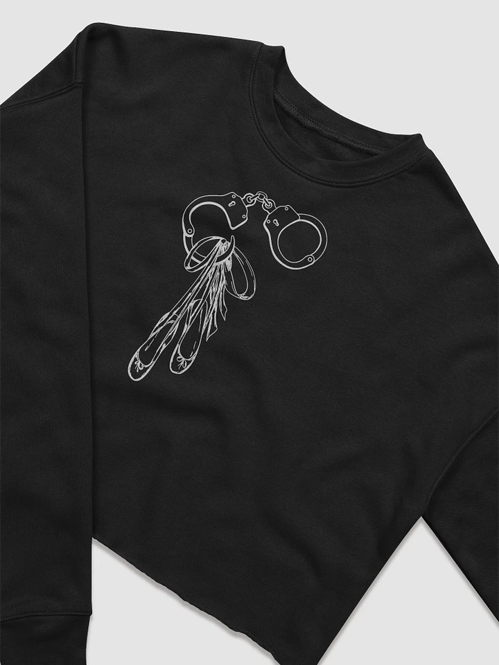 Cuffs & Ballerina Crop Sweatshirt product image (1)