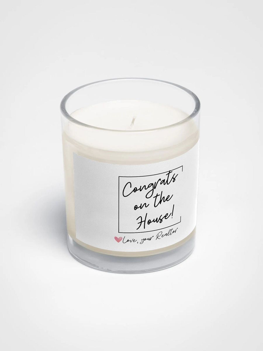 Congrats on the house Candle - Unscented product image (2)