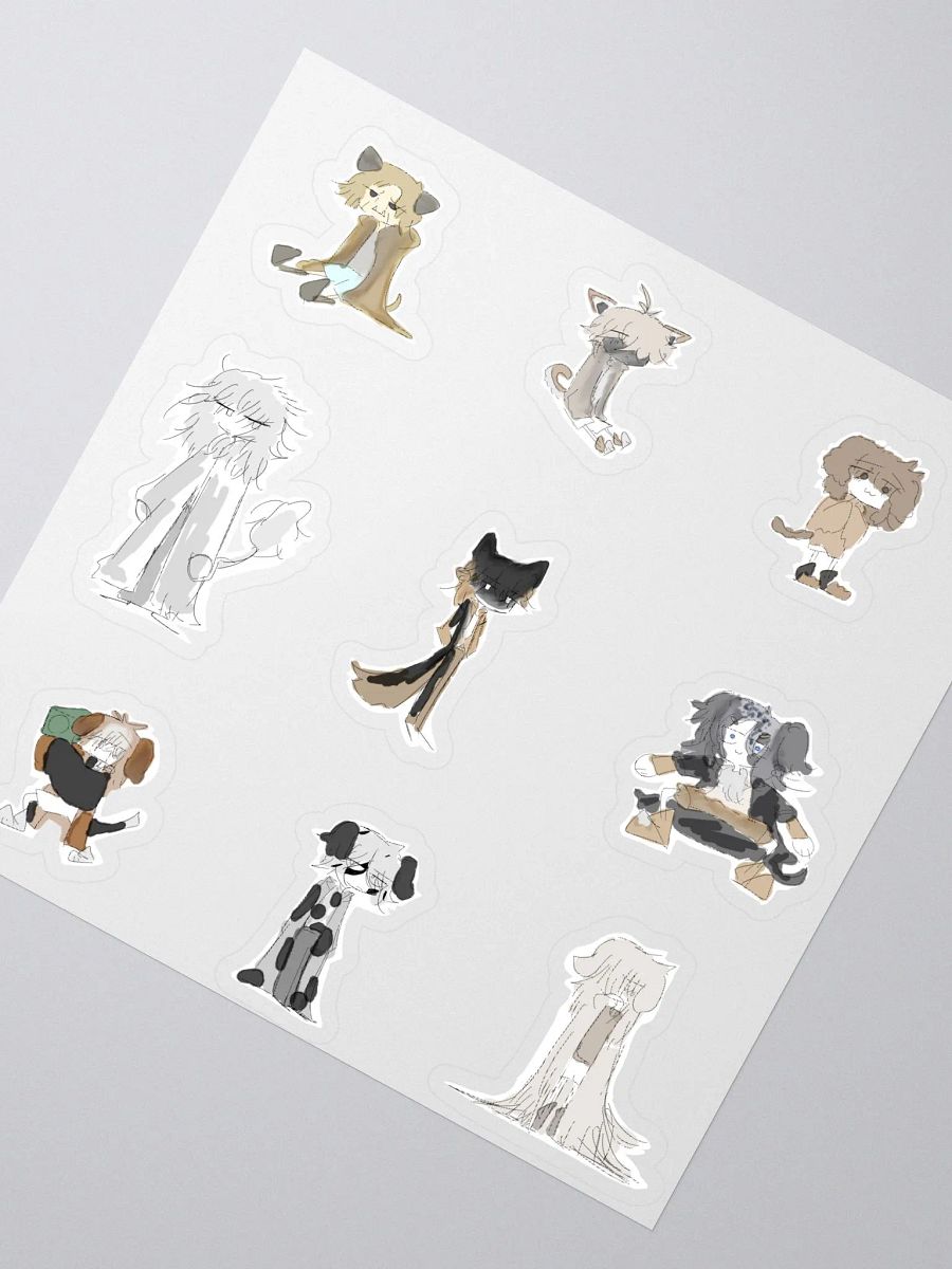 365!! daily character dictionary dog stickers product image (2)