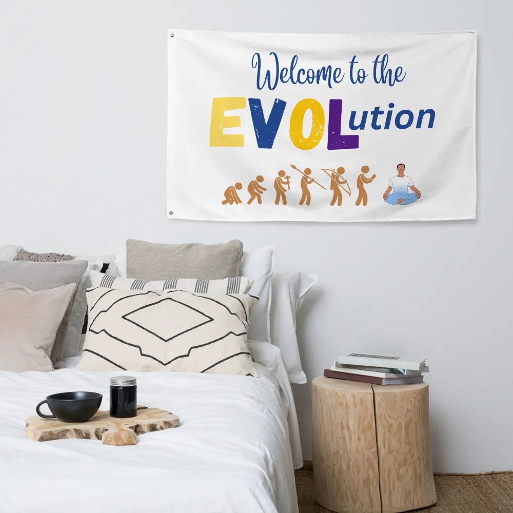 EVOLutionary Meditation Flag product image (4)