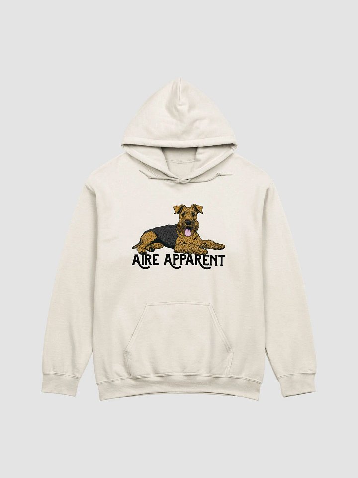 Aire Apparent Hooded Sweatshirt of an Airedale Terrier | Funny Hoodie for Airedale Terrier Paw-rents product image (1)