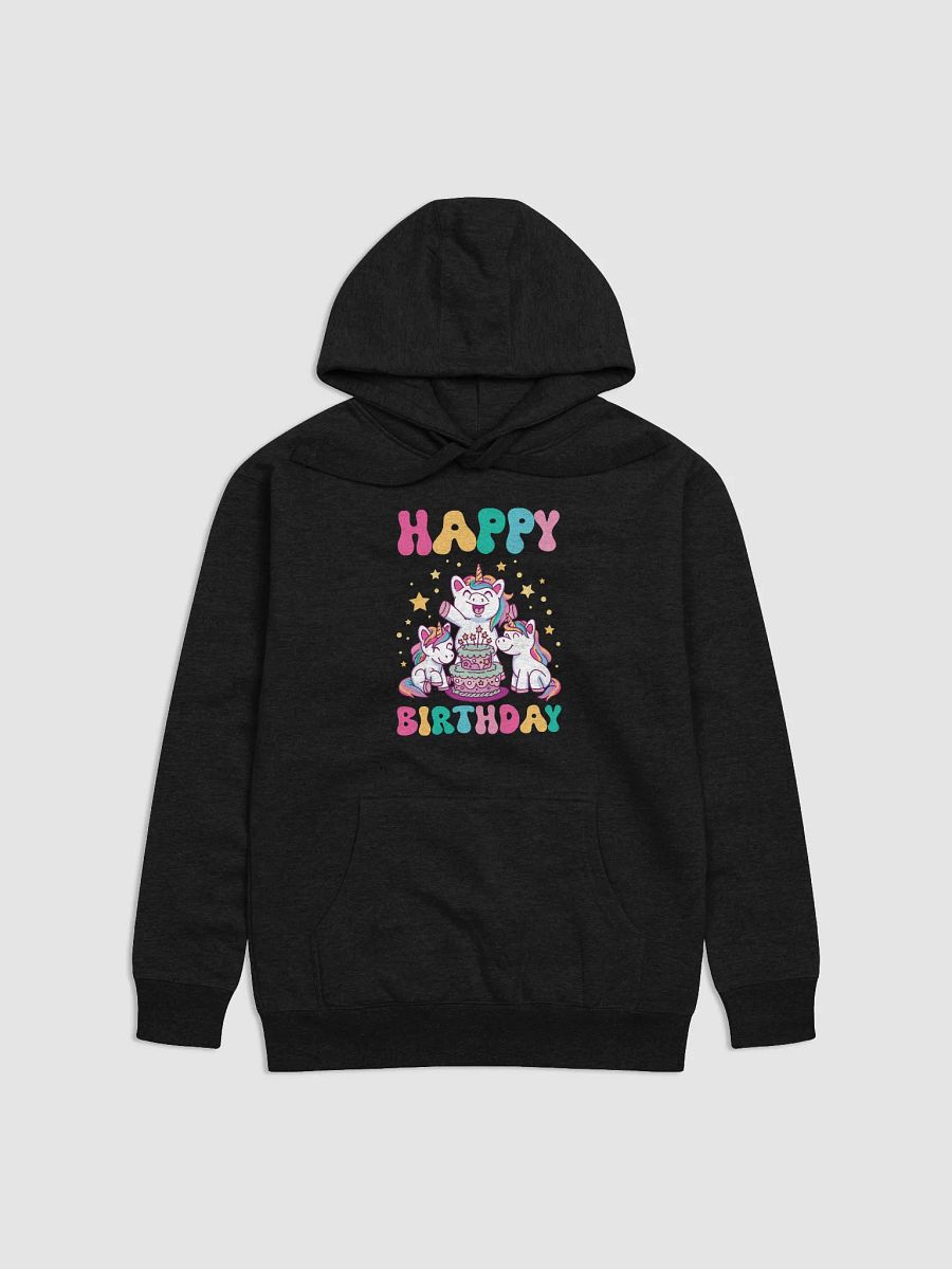Happy Birthday (Unicorns With Birthday Cake) Hoodie product image (1)