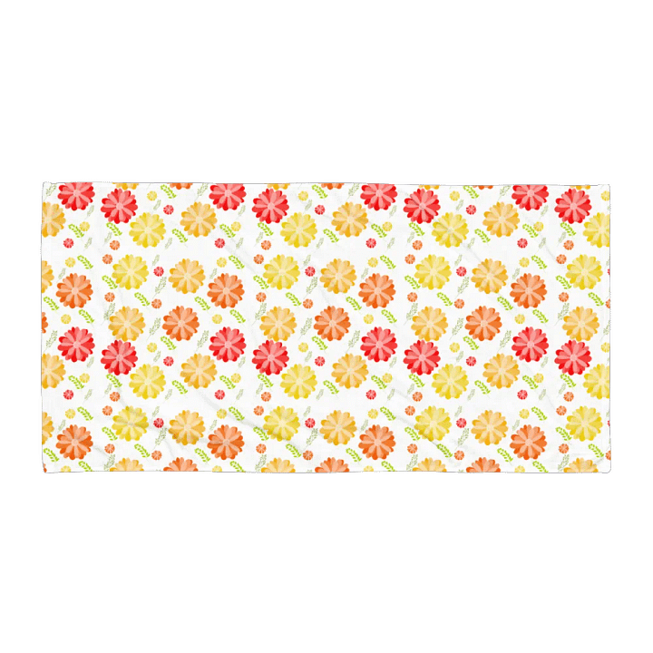 Sunburst Floral Sublimated Towel product image (2)