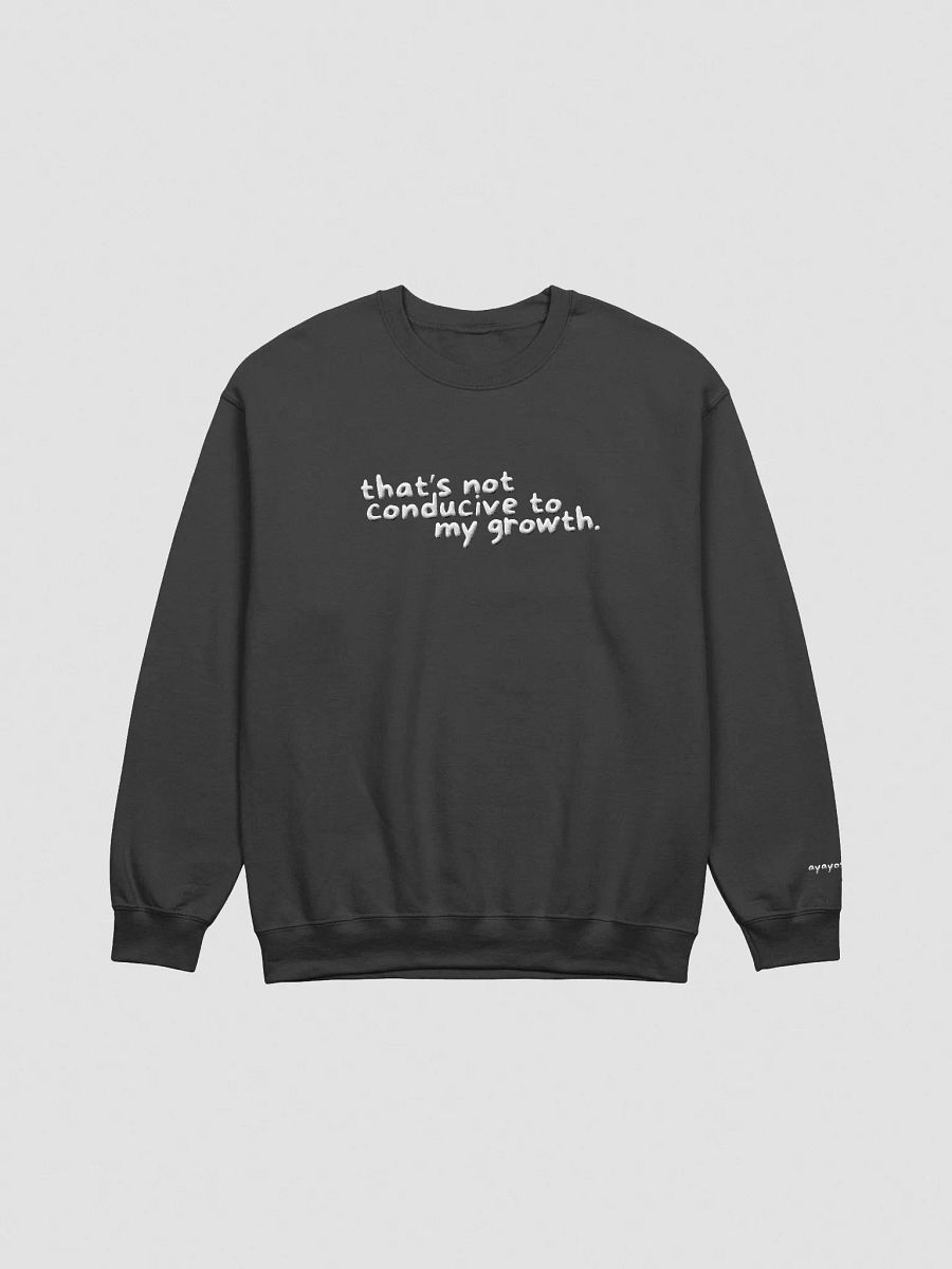 Conducive Crewneck Sweatshirt (Embroidered - Light Thread) product image (1)