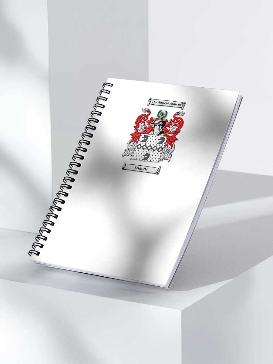 Lukens Family Crest - Notebook product image (3)