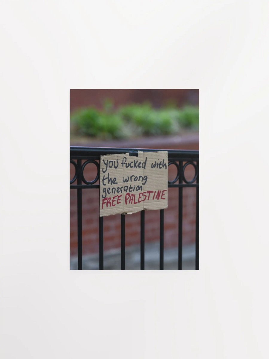 You F'd With The Wrong Generation (no frame) product image (1)