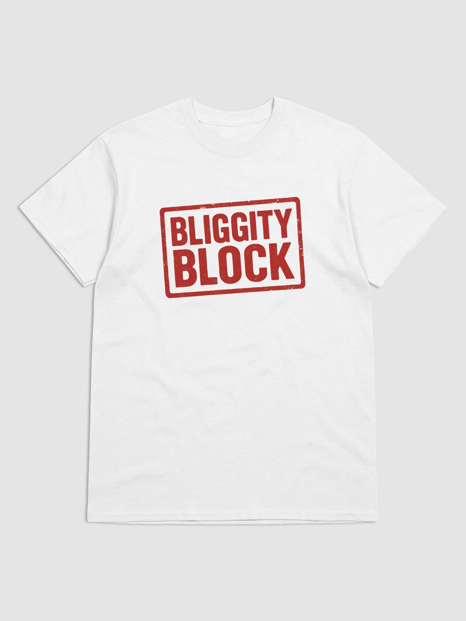 “Bliggity Block” Red Stamp Tee product image (9)