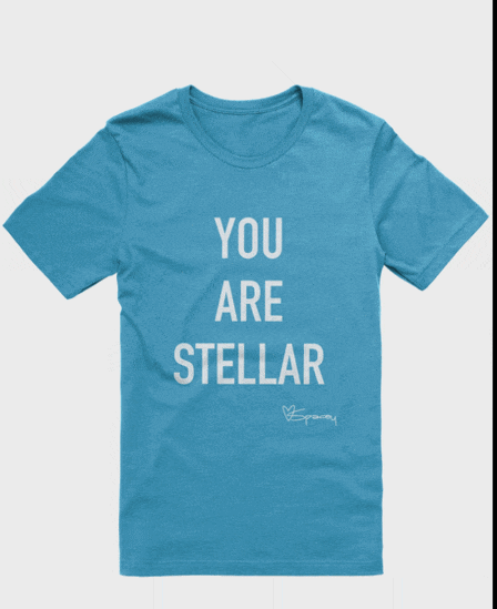 YAS Tee (White Text) product image (1)