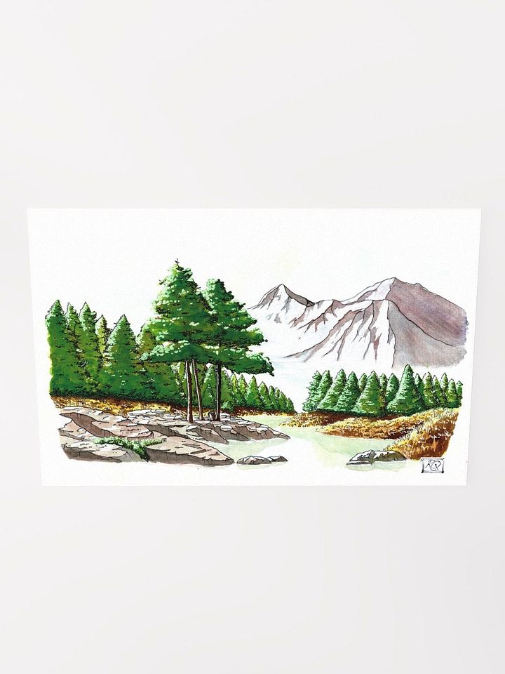 "The Borill Forest" | Printed Artwork product image (2)