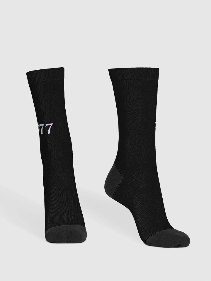 W77 RGB Sustainable Crew Socks product image (2)