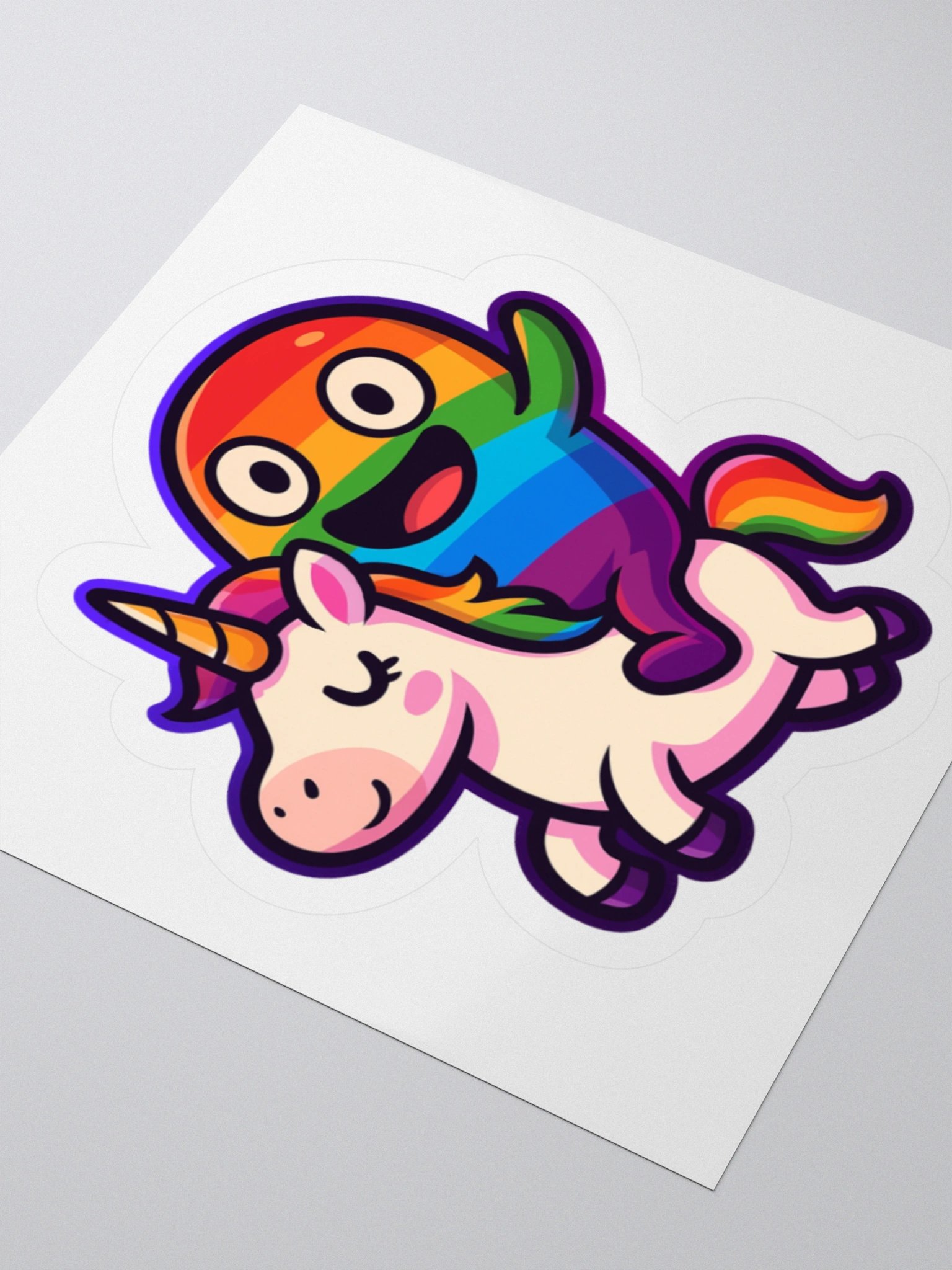 Stick-a-Bean: Pride Rider 🌈🫘🦄 product image (6)