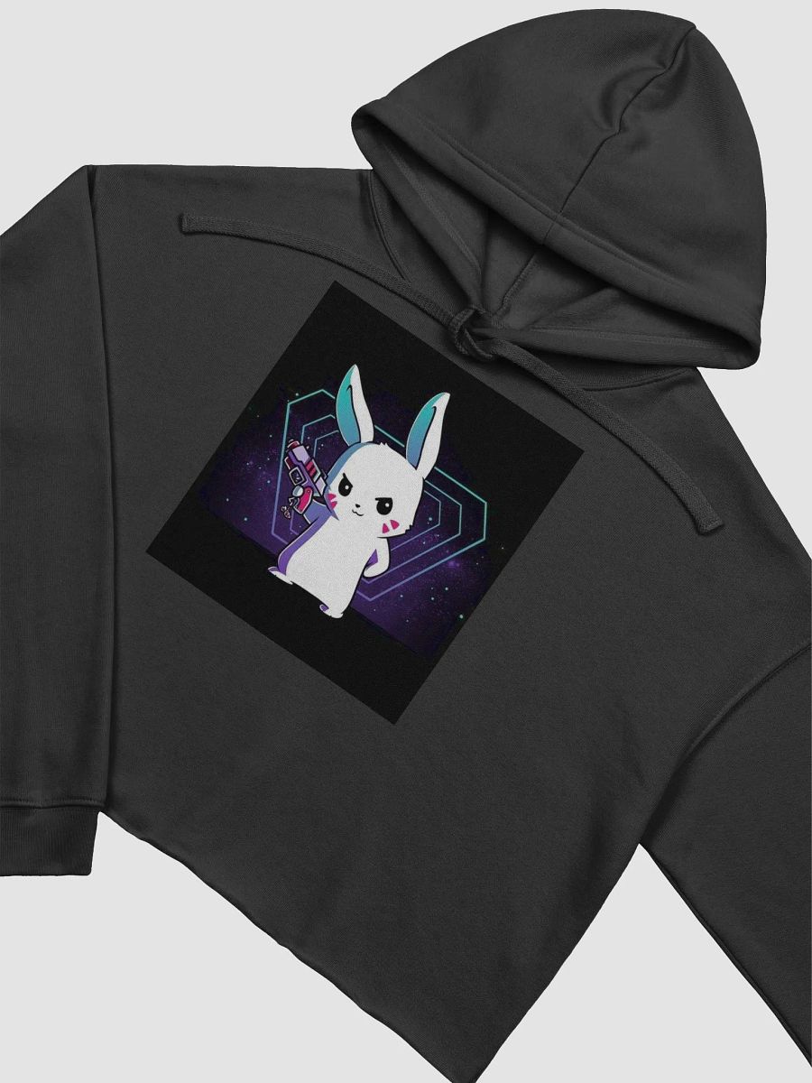Cosmic Bunny Blaster Crop Hoodie product image (11)