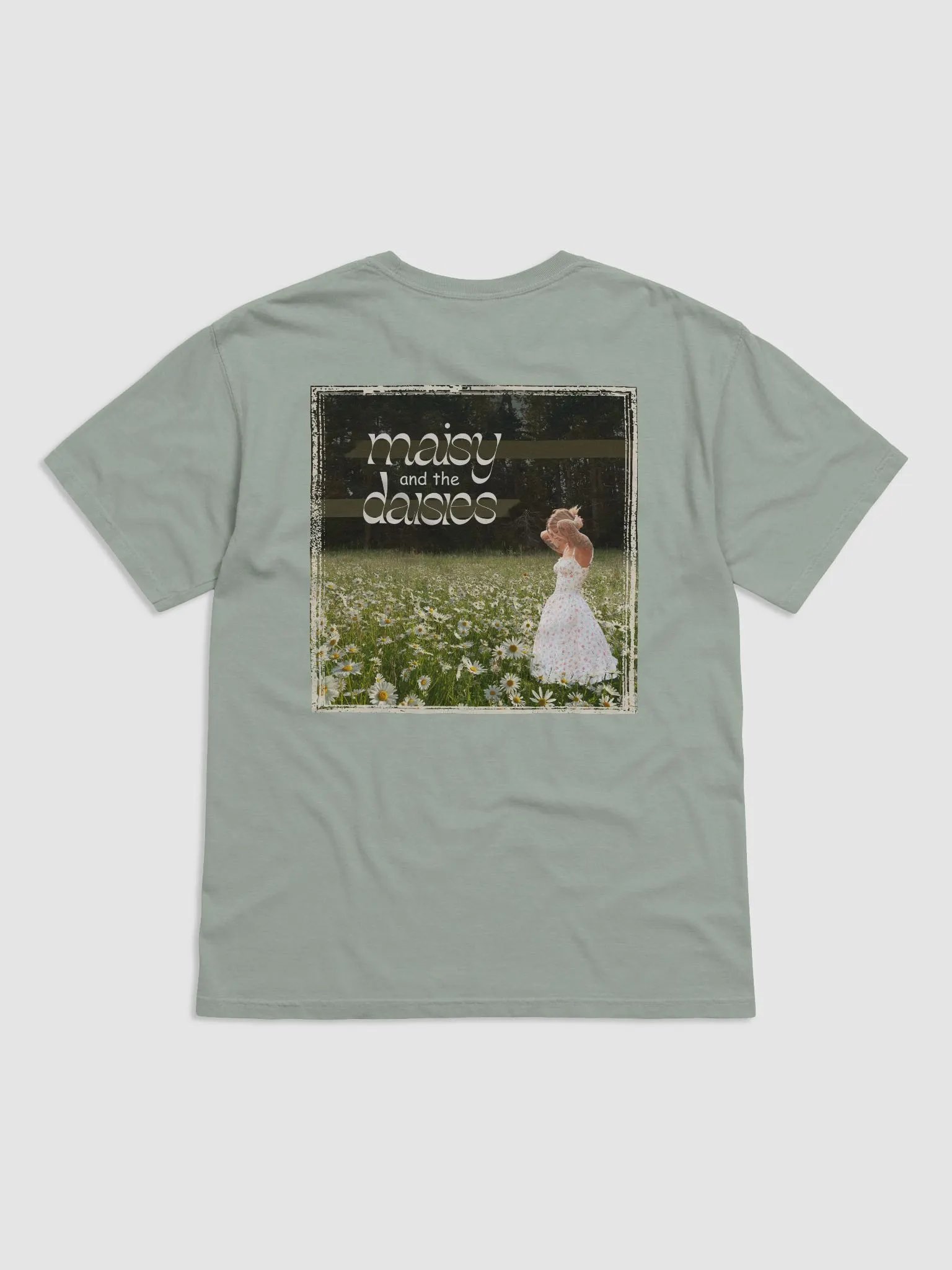maisy and the daisies (corner logo) // comfort colors tshirt product image (15)