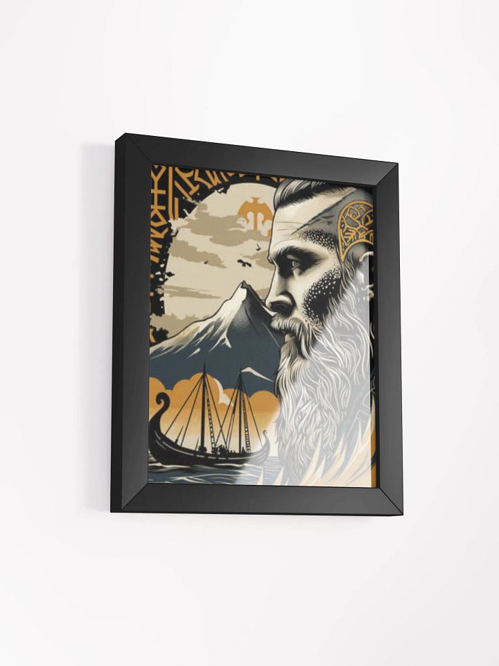 "Echoes of the North" Framed Viking Portrait | Forged In Valhalla product image (2)
