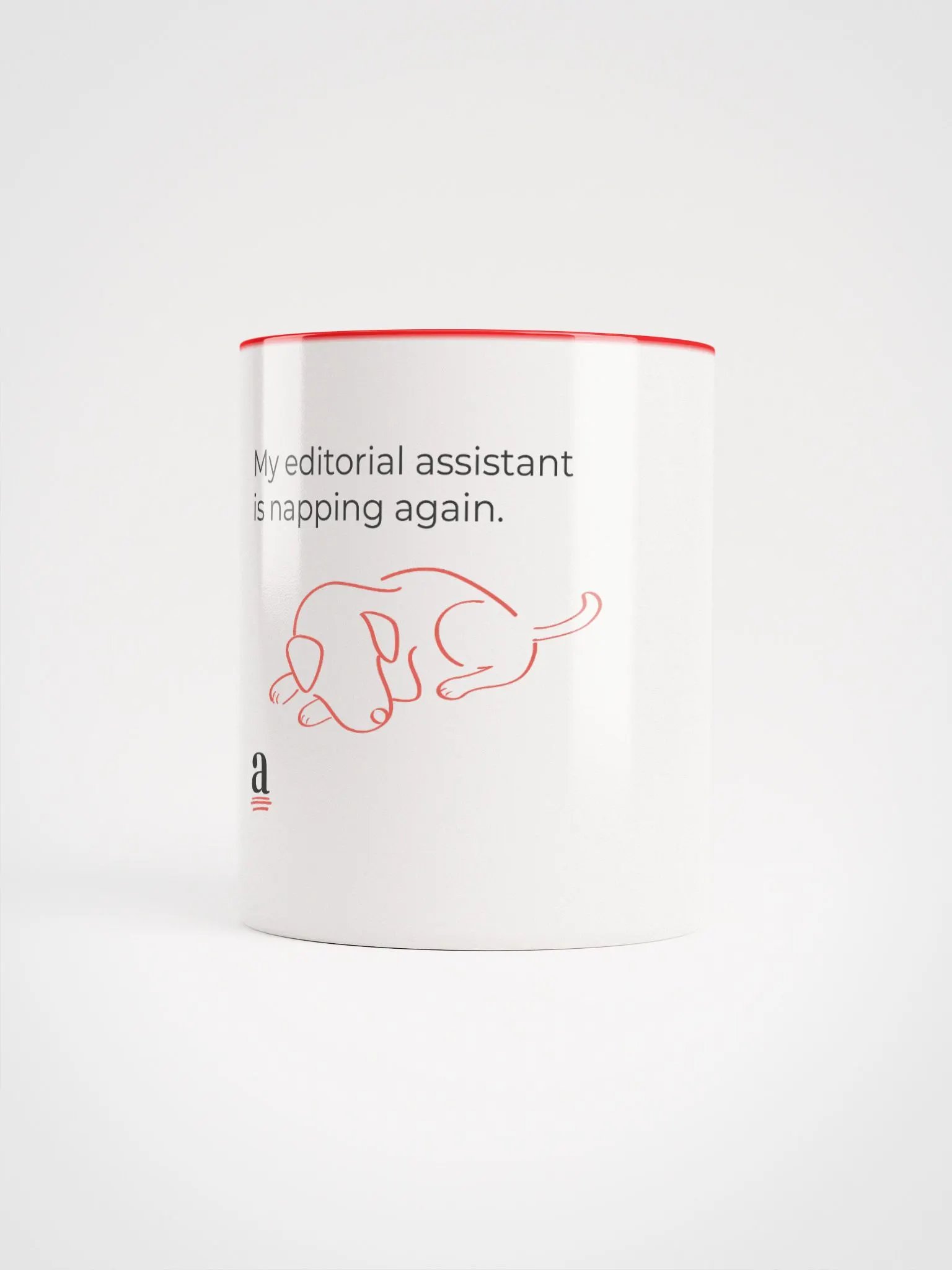 Editorial assistant ceramic mug - dog product image (1)