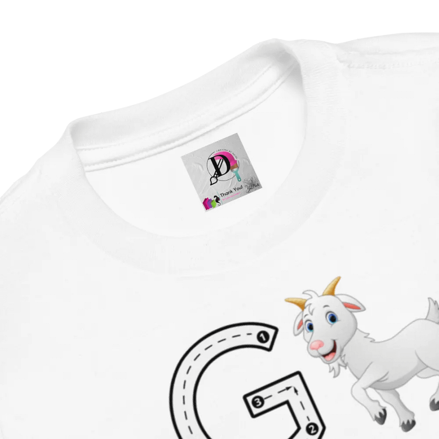 JoBeth Design-Gg White Toddler T-Shirt product image (4)