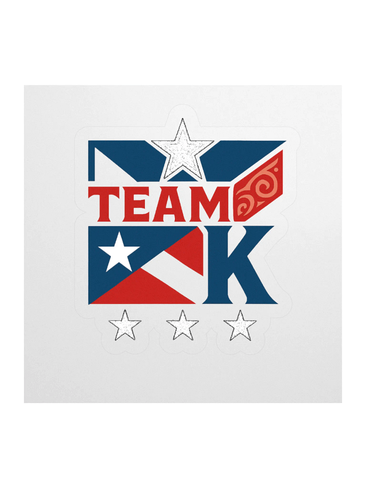 Team K Puerto Rico STICKERS product image (1)