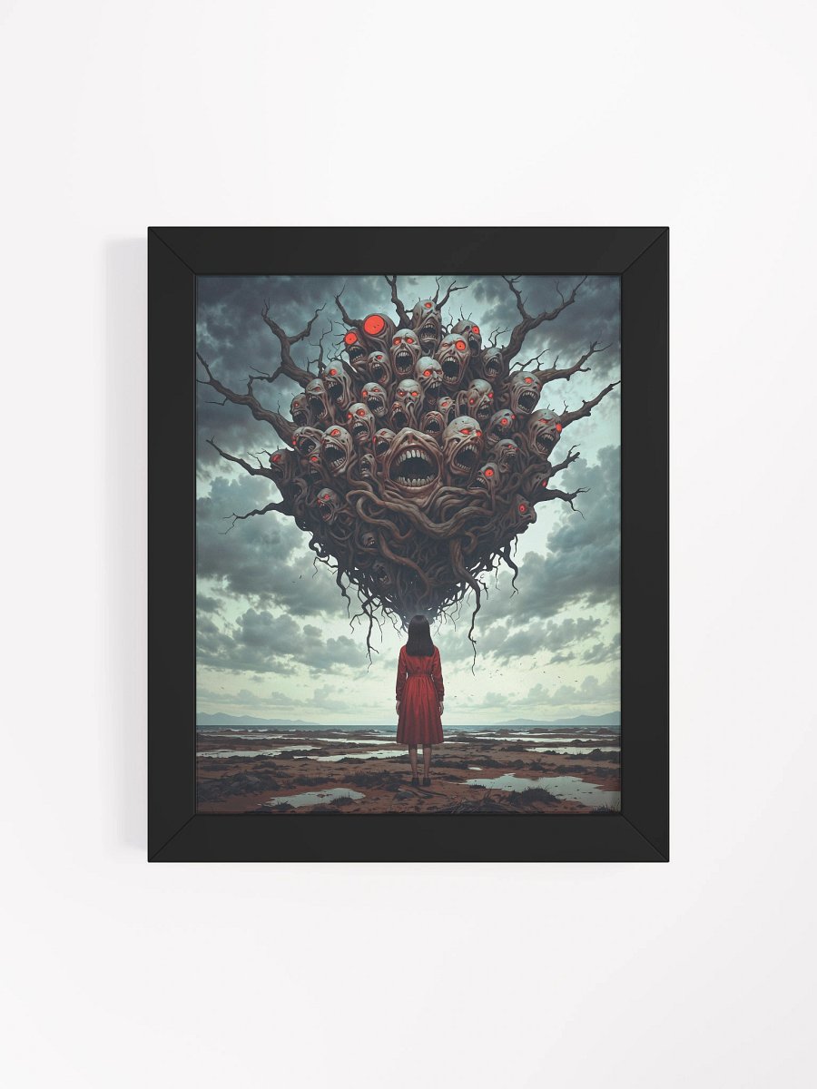 The Sky Weeps Screams Framed Print product image (26)