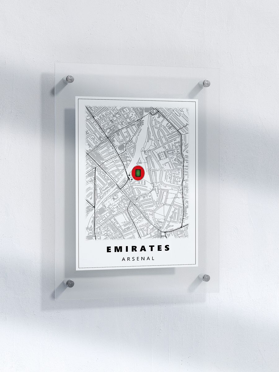 Emirates Map - Arsenal product image (1)