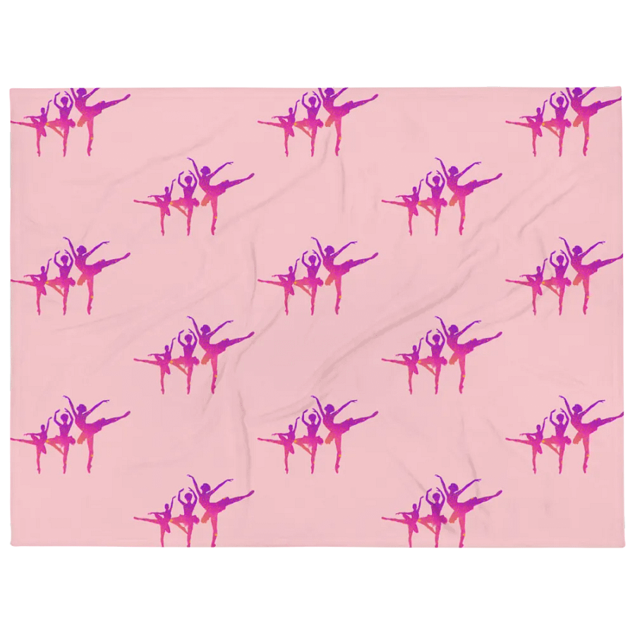 Graceful Movement Throw Blanket product image (1)