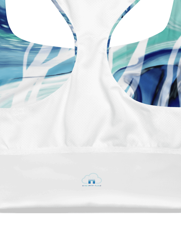 Ocean Lights Recycled Longline Sports Bra product image (3)