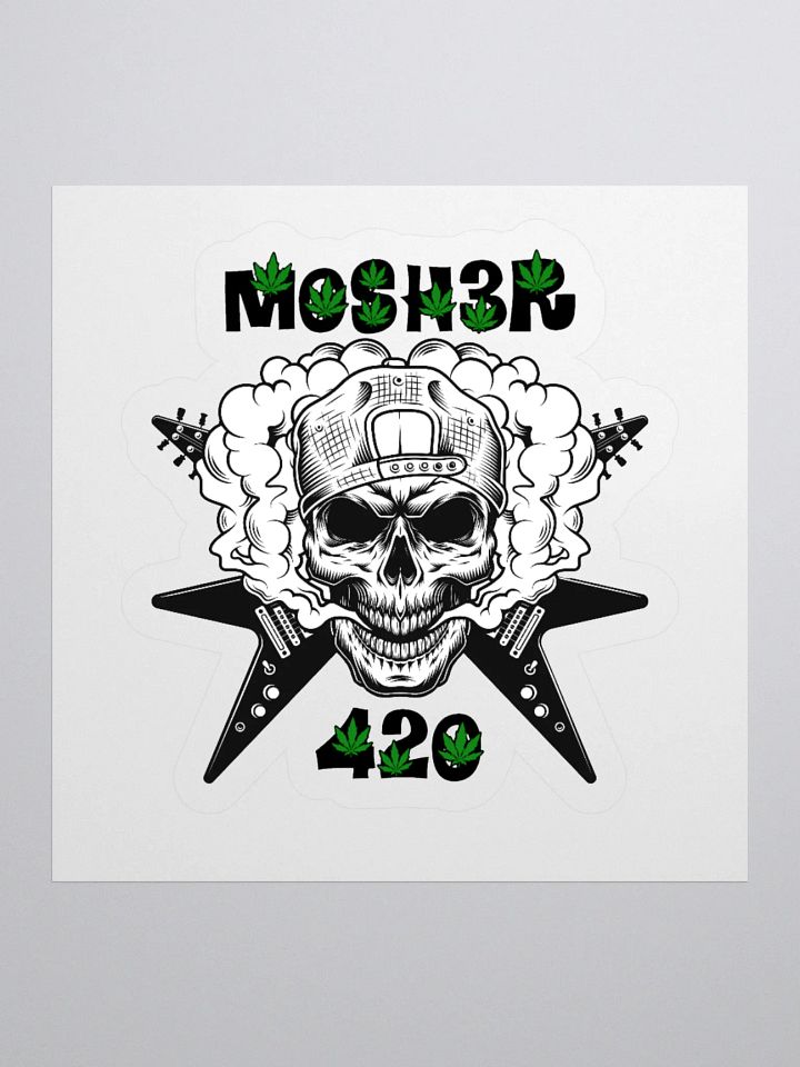STONER LOGO STICKER product image (1)