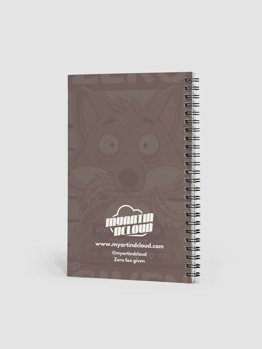 Zero Fox Given Funny Fox Notepad – Punny Animal Stationery for Sass, Notes & Laughs product image (2)