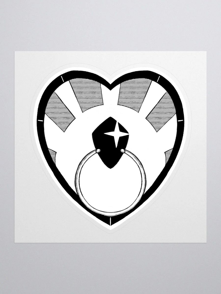 Grisk Black & White Symbol Sticker product image (1)
