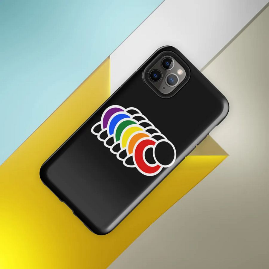 PRIDE - Rainbow Logo (iPhone Case) product image (8)