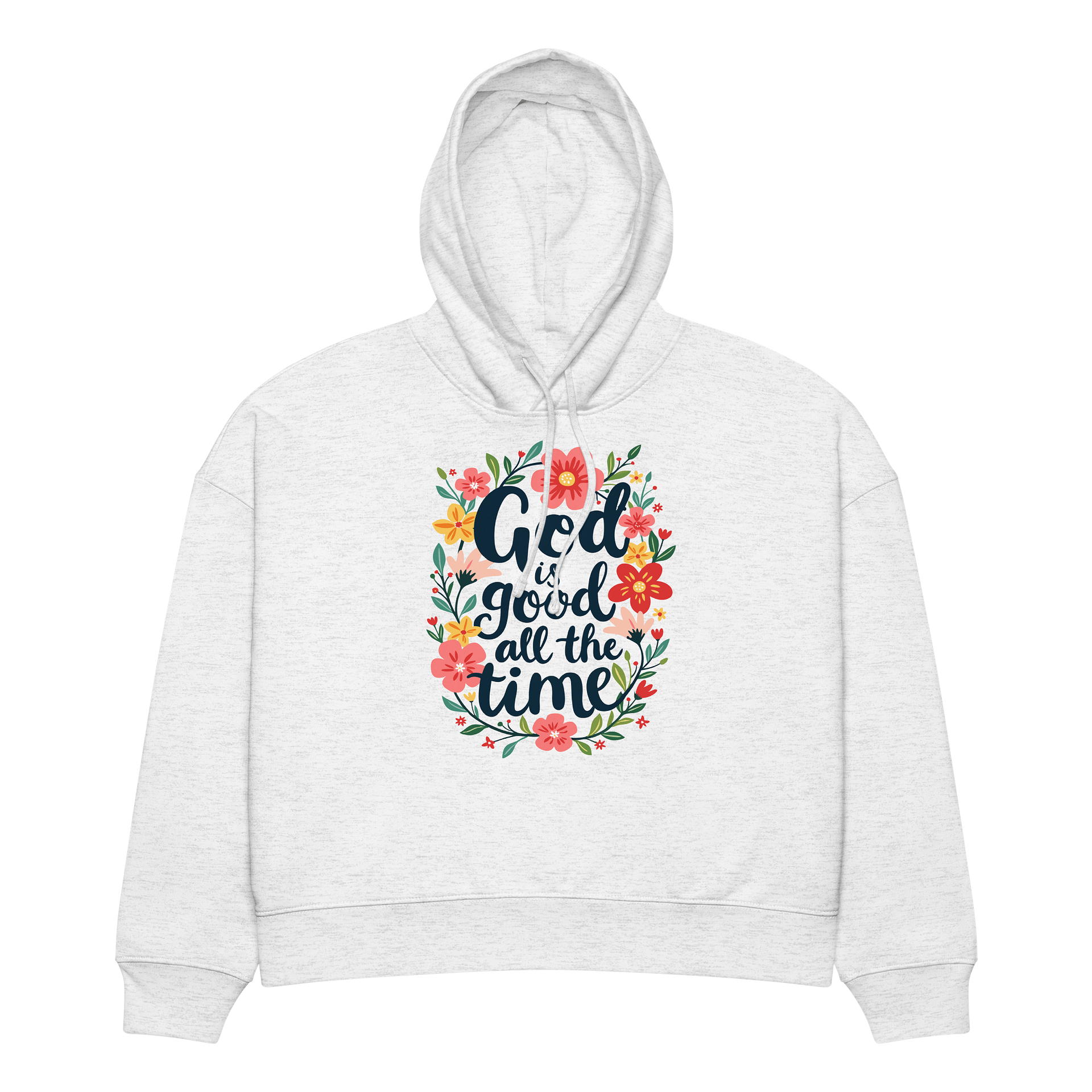 Women's Organic Hoodie God Is Good All The Time product image (4)