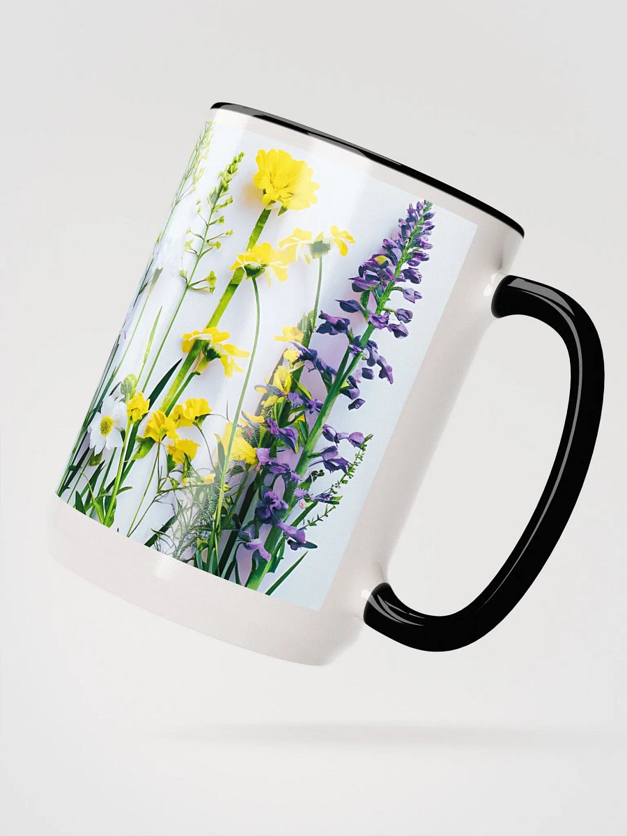 Boho Flowers Mug 15 Oz product image (3)