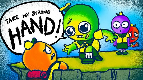 Kinjiro & Pals is back and this time we climb a mountain. 

after a grueling year, it’s nice to finally be able to play games...