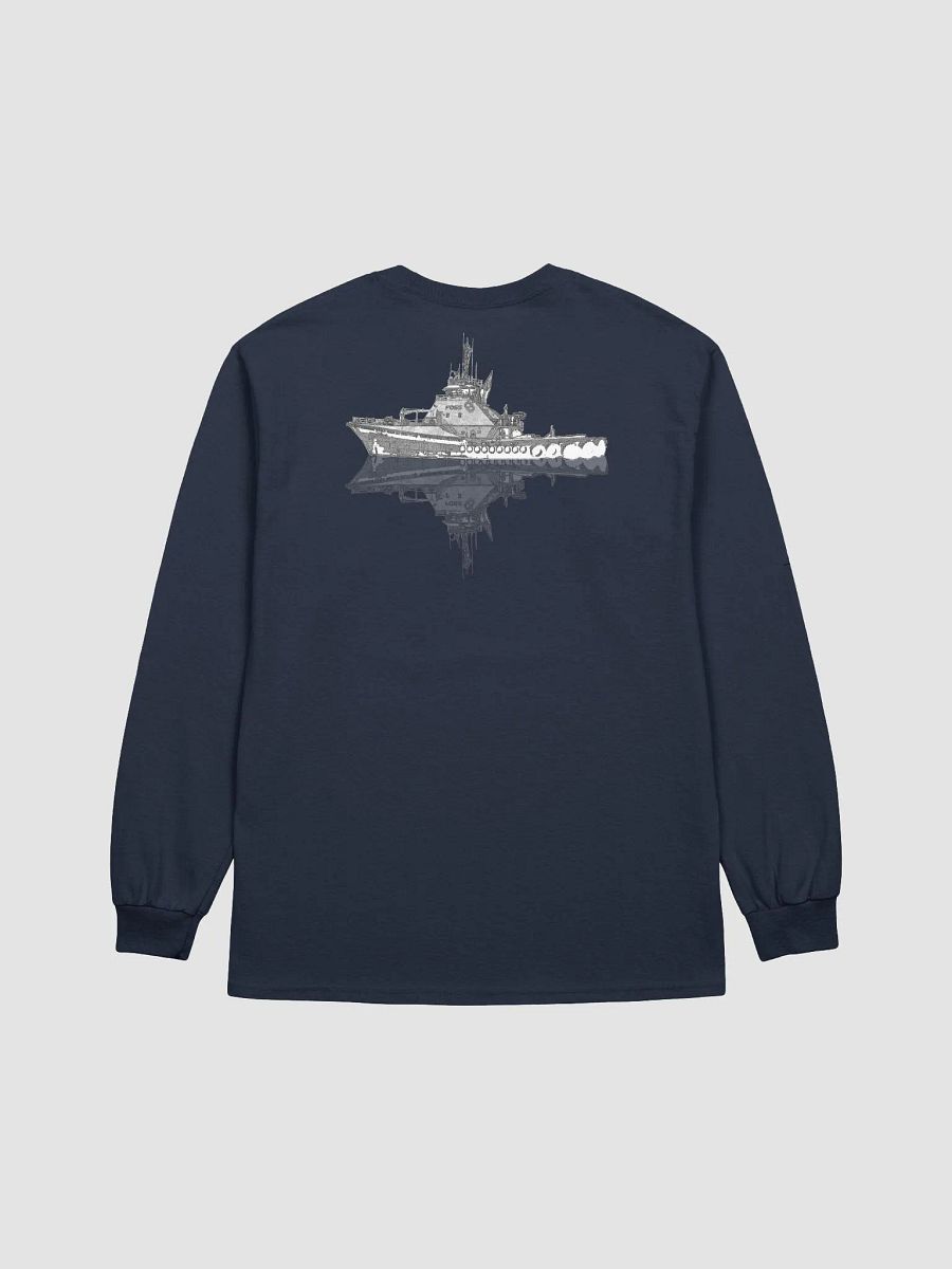 Tug Garth Foss and reflection - Long Sleeve Tee product image (1)