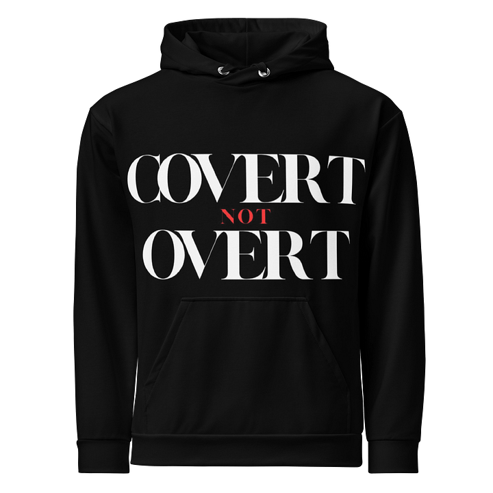 Covert not Overt Hoodie product image (1)