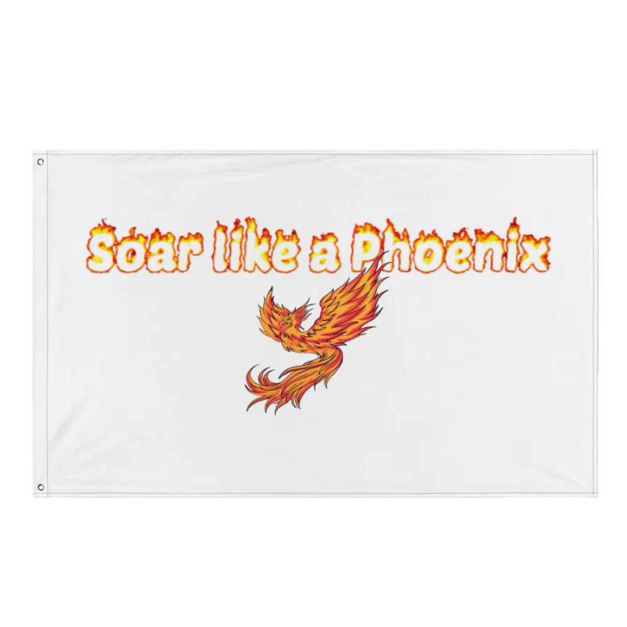 Soar like a Phoenix Flag product image (1)