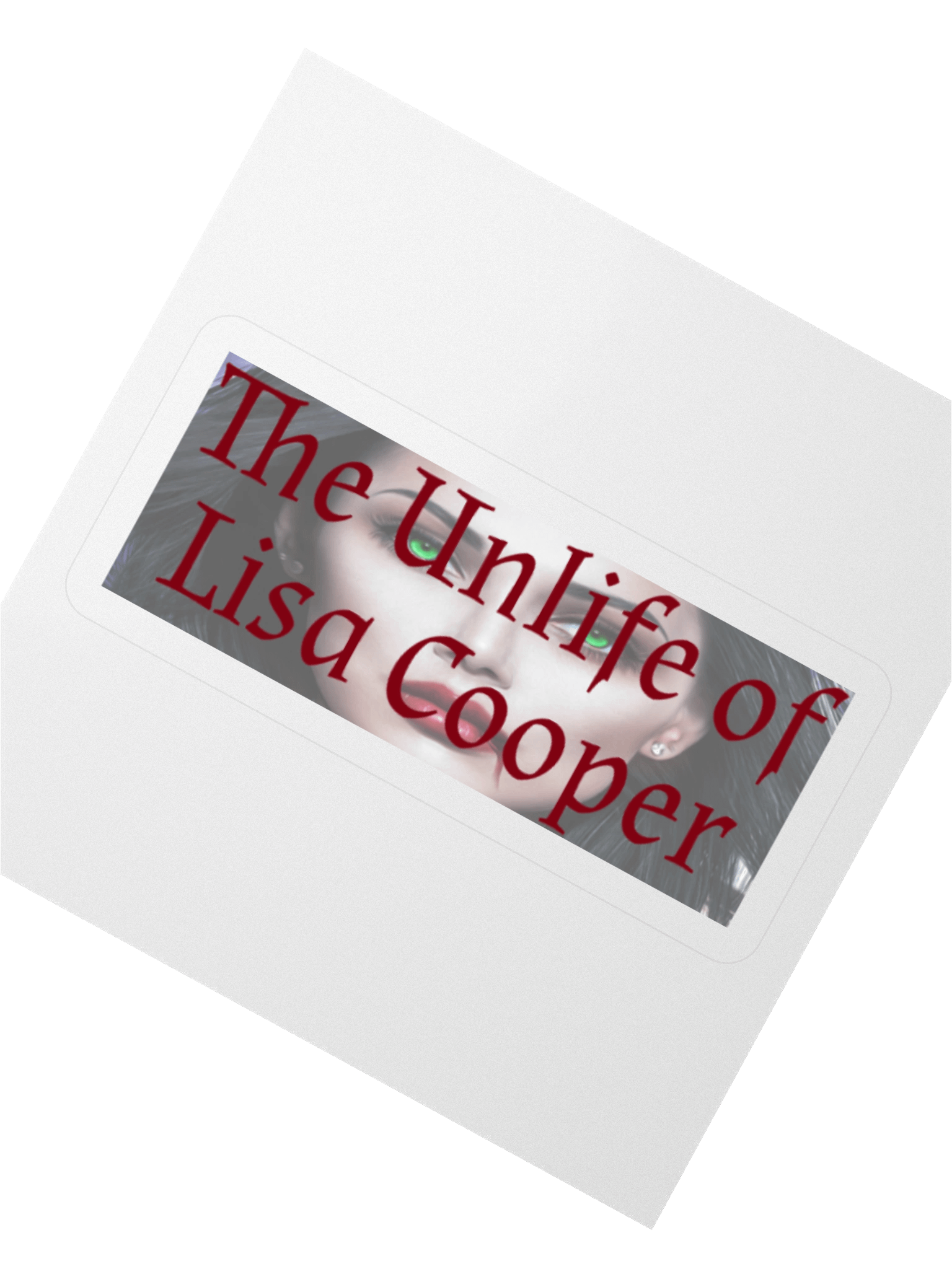 "The Unlife of Lisa Cooper" Sticker product image (7)