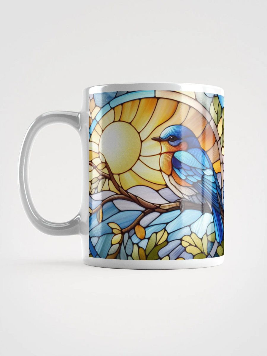Stained Glass Bluebird Mug For Bird Lovers product image (6)
