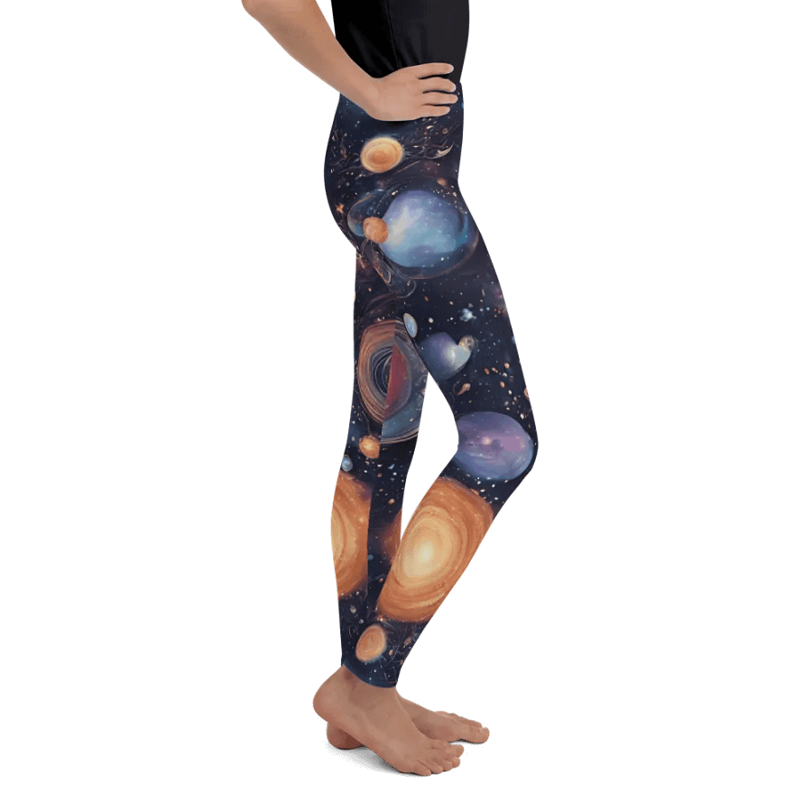 Cosmic Dreams Youth Leggings product image (10)