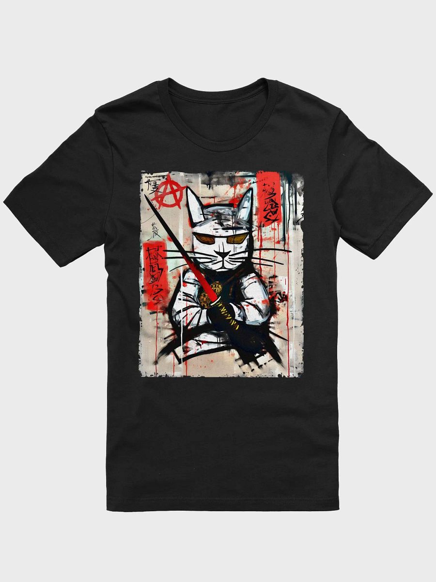 Samurai Cat Graphic T-Shirt product image (4)