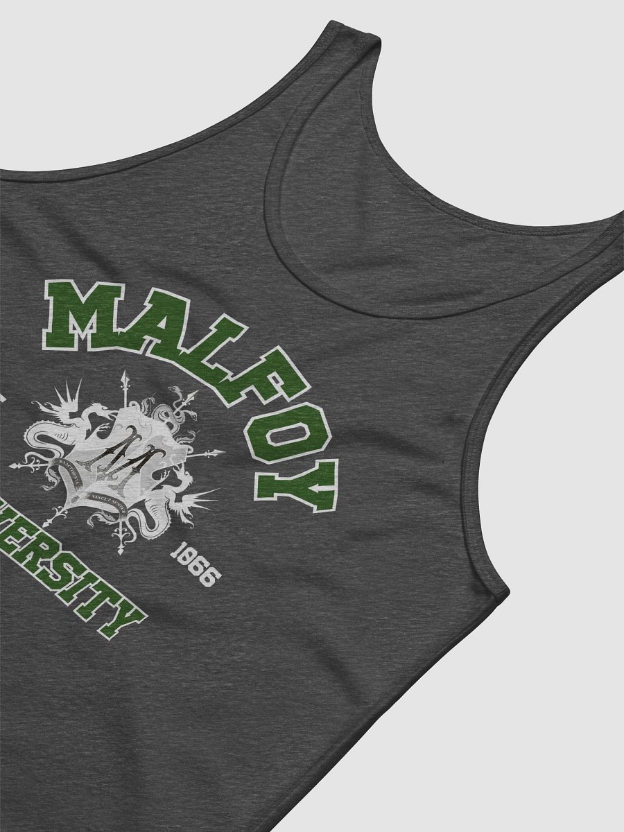 Malfoy University Vintage Varsity Tank Top product image (4)