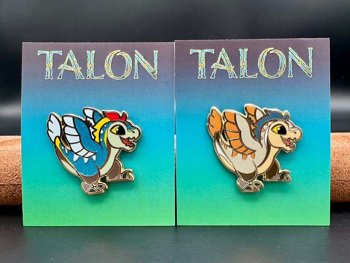 Talon / Blue Talon Enamel Pin Set product image (1)